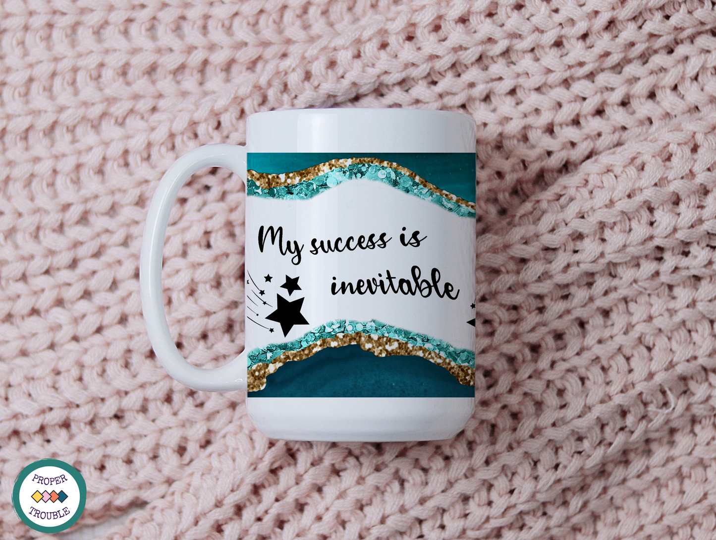 I'm Unstoppable Tumbler/ Mug / Organic Tea Gift Set
