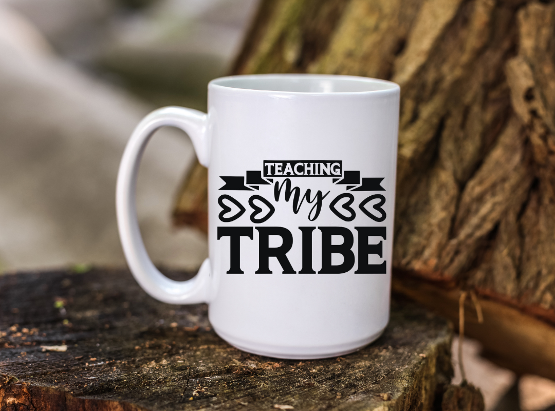 Teaching My Tribe Coffee mug for the Homeschool Mom