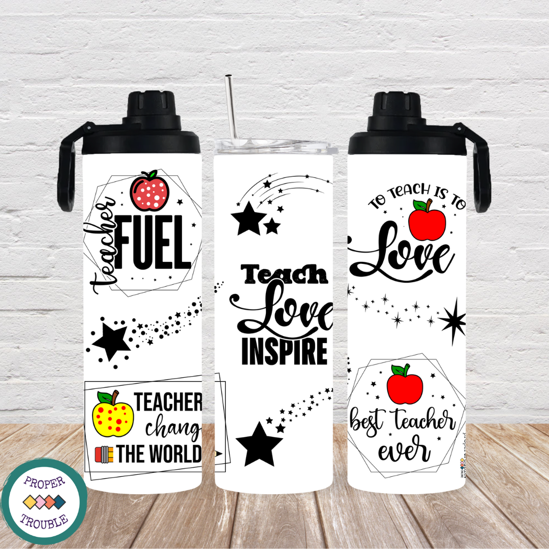 Teach Love Inspire - Teacher Tumbler/ Mug / Coffee Gift Set